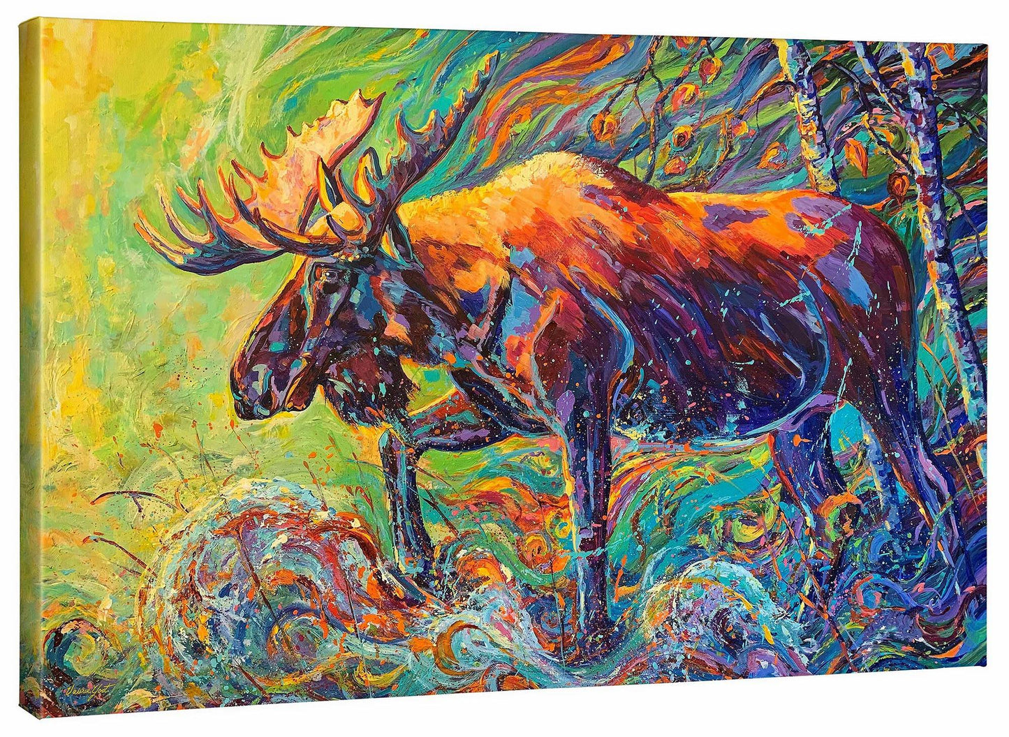 Moose Gallery Wrapped Canvas - Wild Wings
