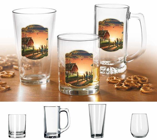 Morning Surprise—Farm Glassware Collection - Wild Wings