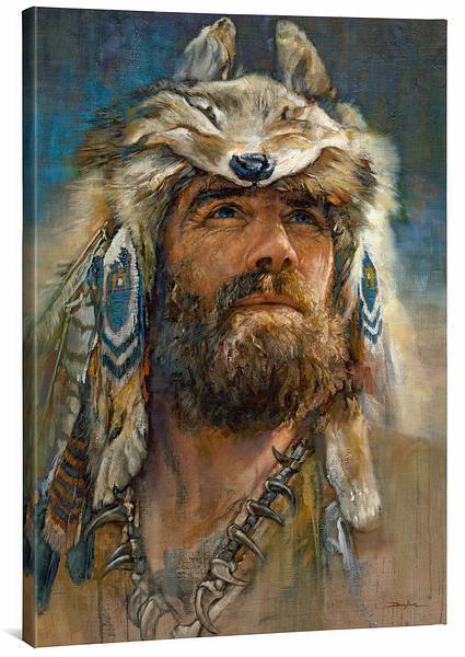 Mountain Man Gallery Wrapped Canvas - Wild Wings