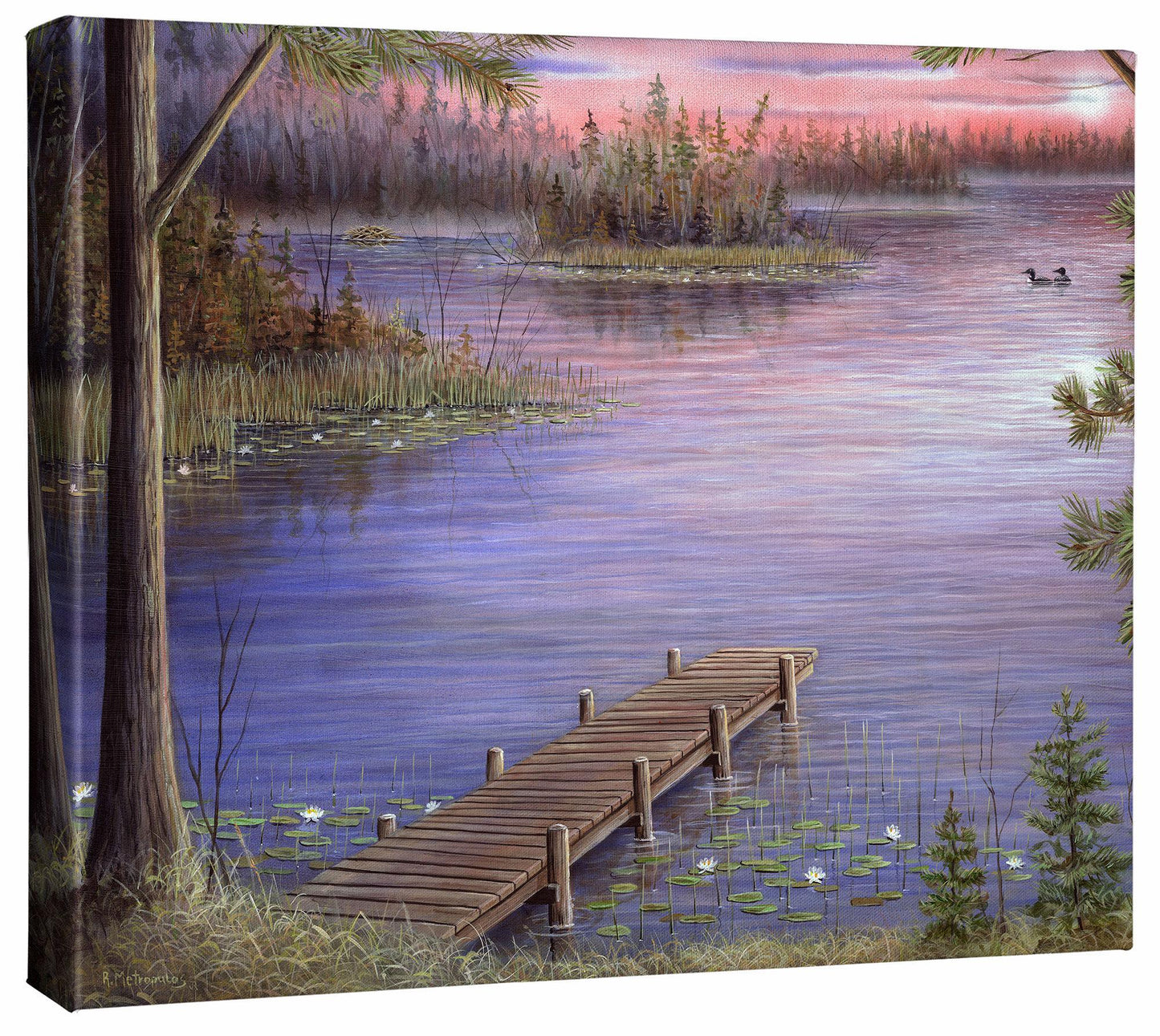 My Happy Place Gallery Wrapped Canvas - Wild Wings