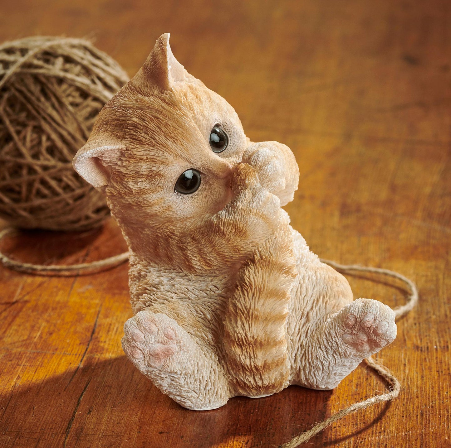 Posh Feline - Cat Toy: Satin Tail Attachment - Orange