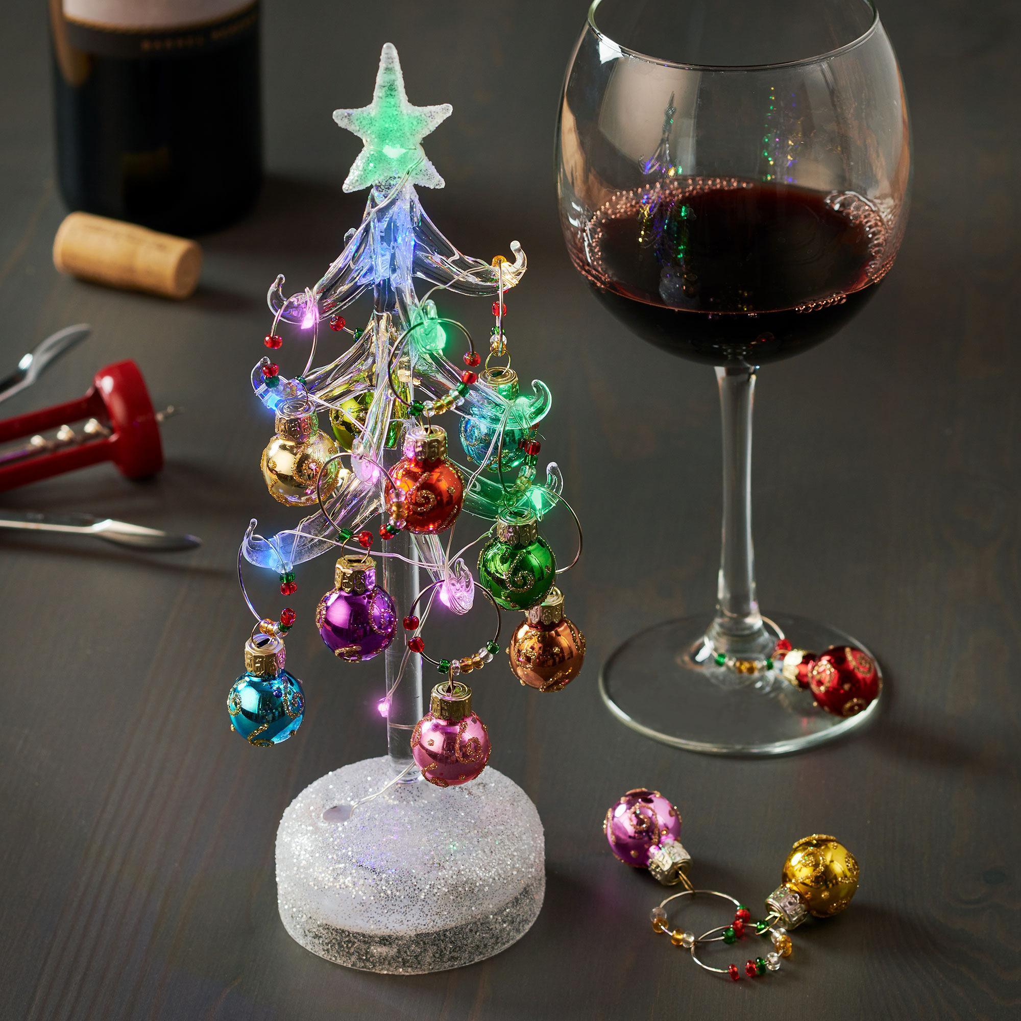 Ornament Wine Charms & Display Tree Ornament Stand - Wild Wings