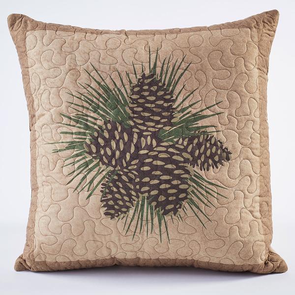 Pinecone Cluster Pillow - Wild Wings
