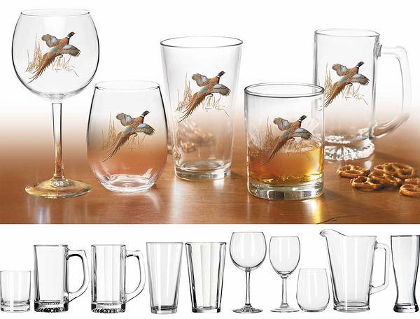 Pheasant Glassware Collection - Wild Wings
