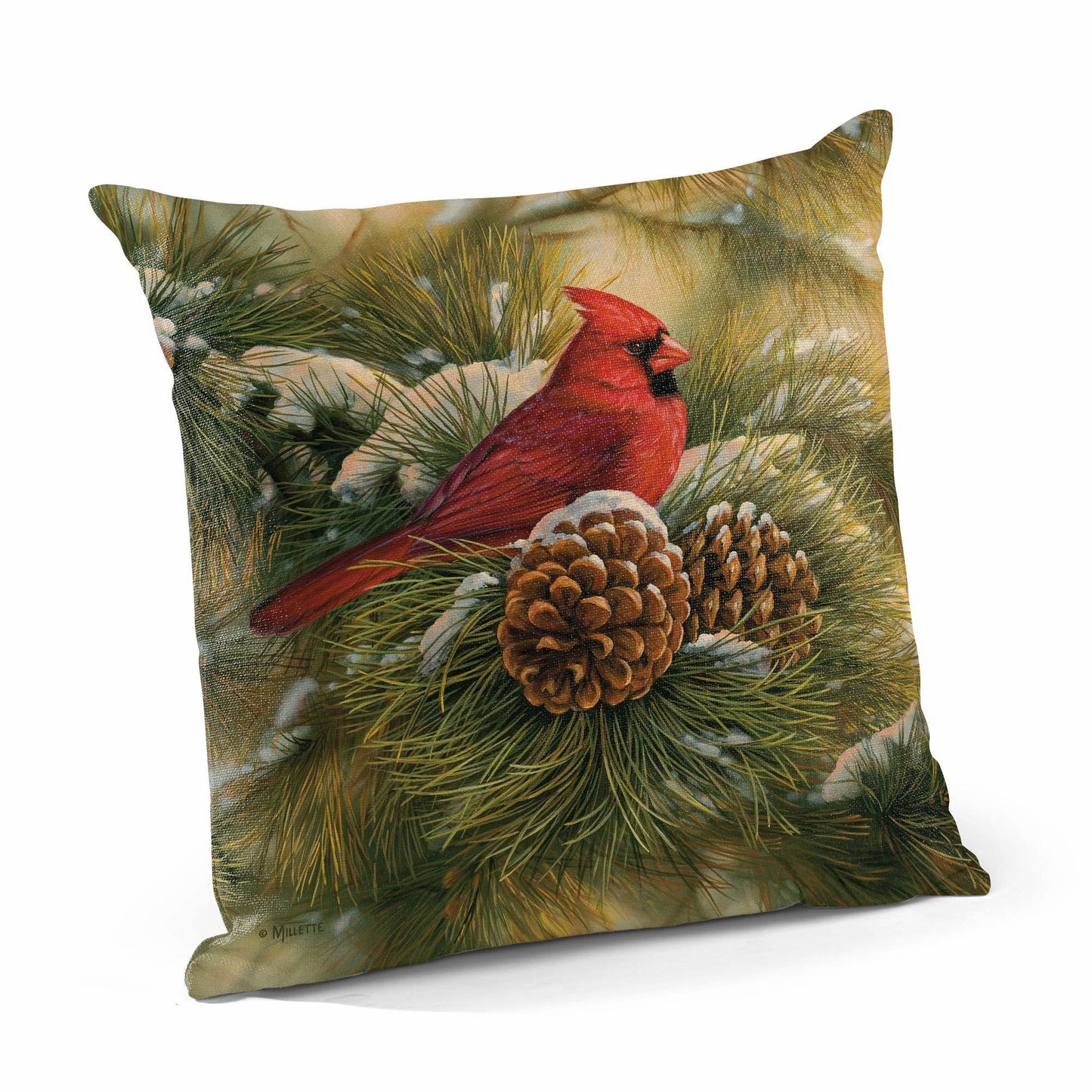 December Dawn Decorative Pillow - Wild Wings
