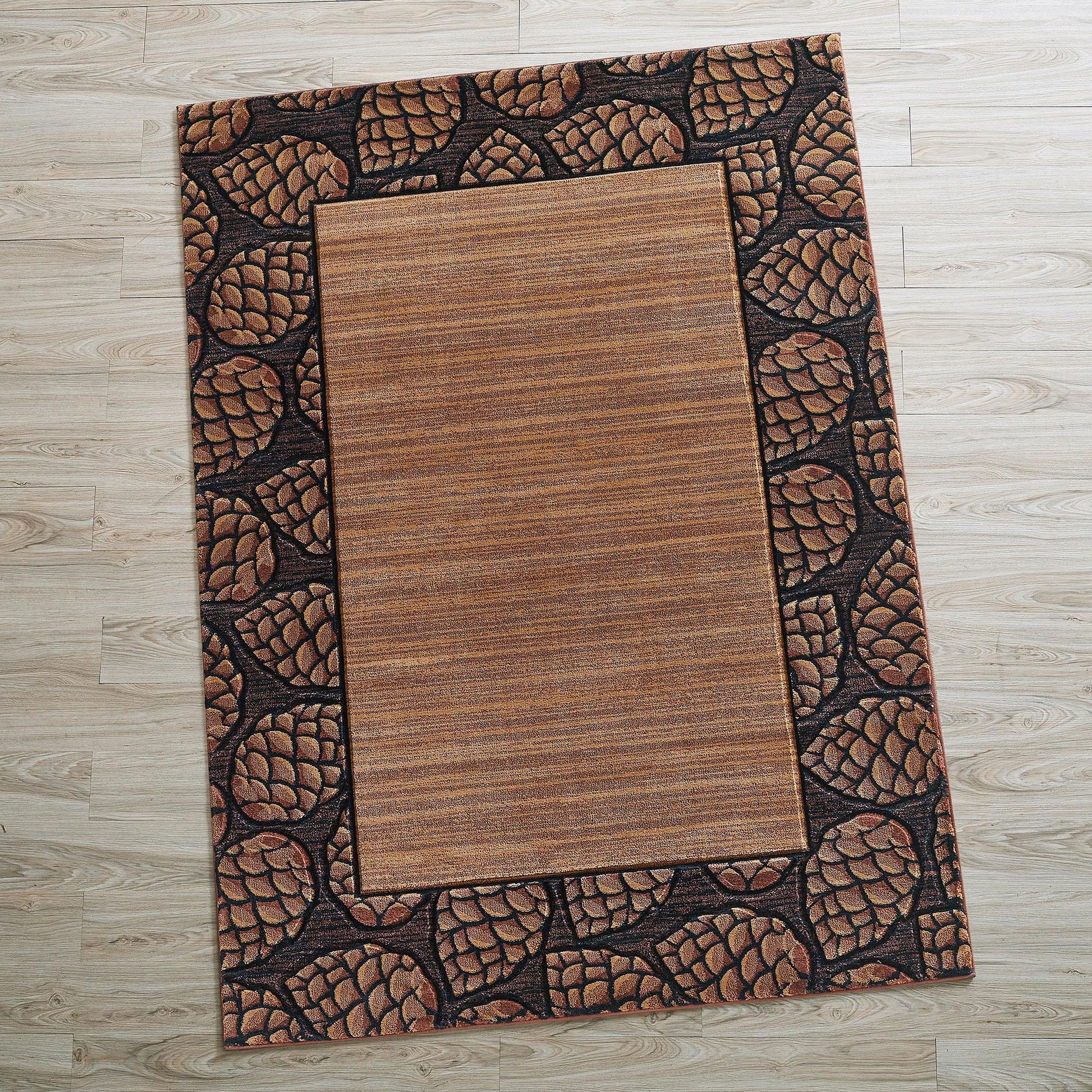 Border of Pines Area Rug - Wild Wings