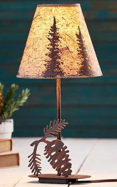 Northwoods Trees Accent Lamp - Wild Wings