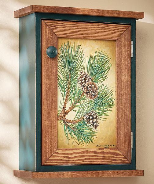 Fruits of the Pine wall cabinet - Wild Wings