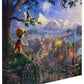 Pinocchio Wishes Upon a Star Gallery Wrapped Canvas - Wild Wings