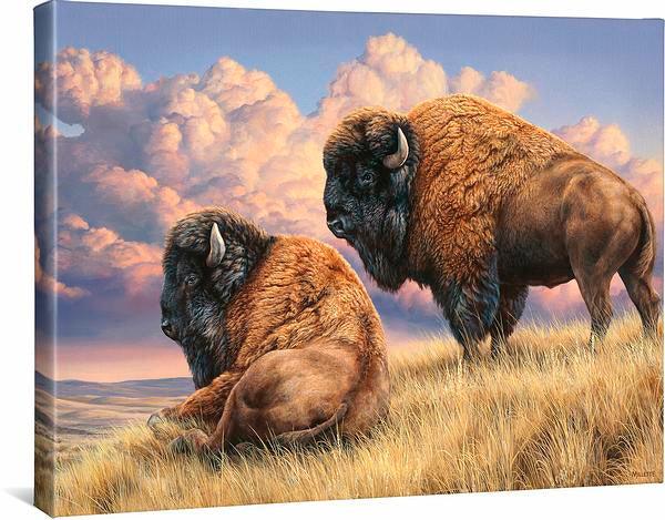 Prairie Monarchs—Bison Art Collection - Wild Wings