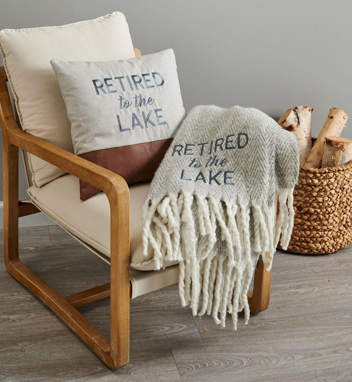Retired to the Lake Throw and Pillow Collection - Wild Wings