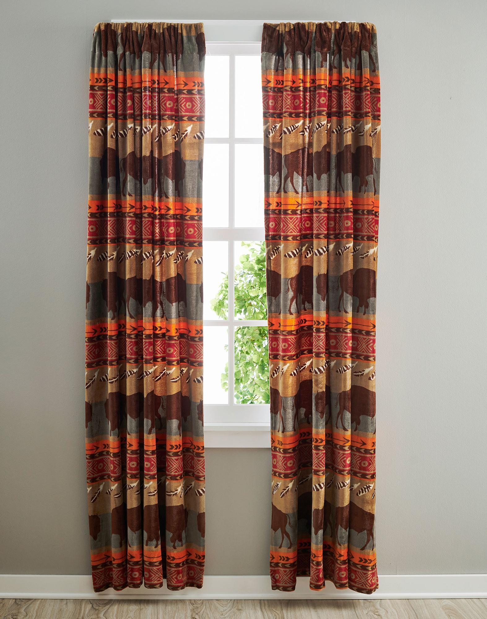 High Plains Bison Drapes - Wild Wings