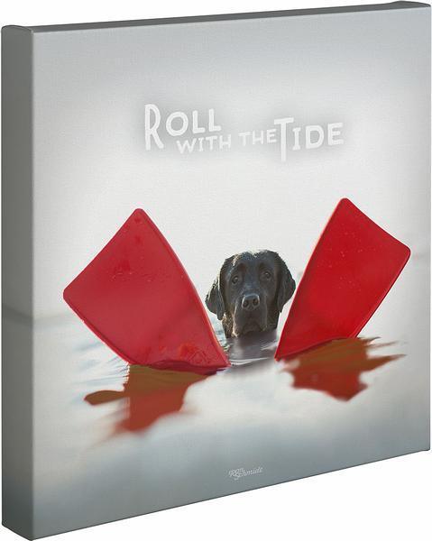 Roll With The Tide Gallery Wrapped Canvas - Wild Wings