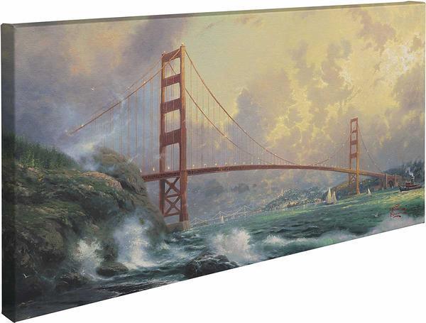 San Fransisco, Golden Gate Bridge Gallery Wrapped Canvas - Wild Wings