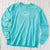 Small and Mighty Hummingbird-Chalky Mint Long-sleeve Shirt - Wild Wings