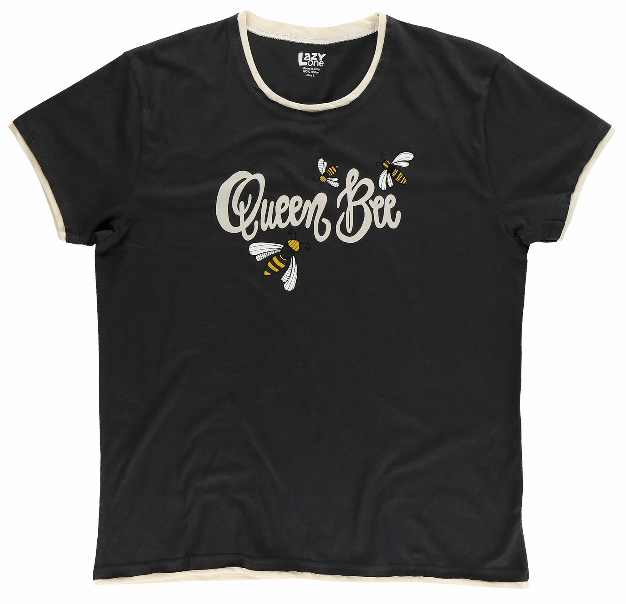 Queen Bee Pajama Shirt - Wild Wings