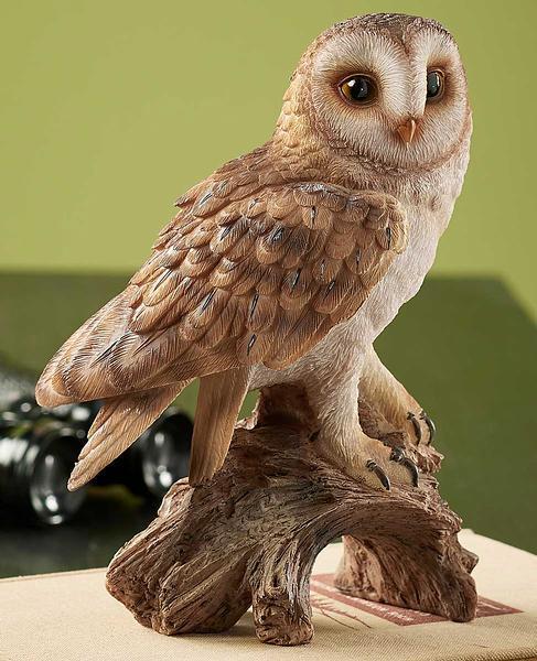 Barn Owl Sculpture - Wild Wings