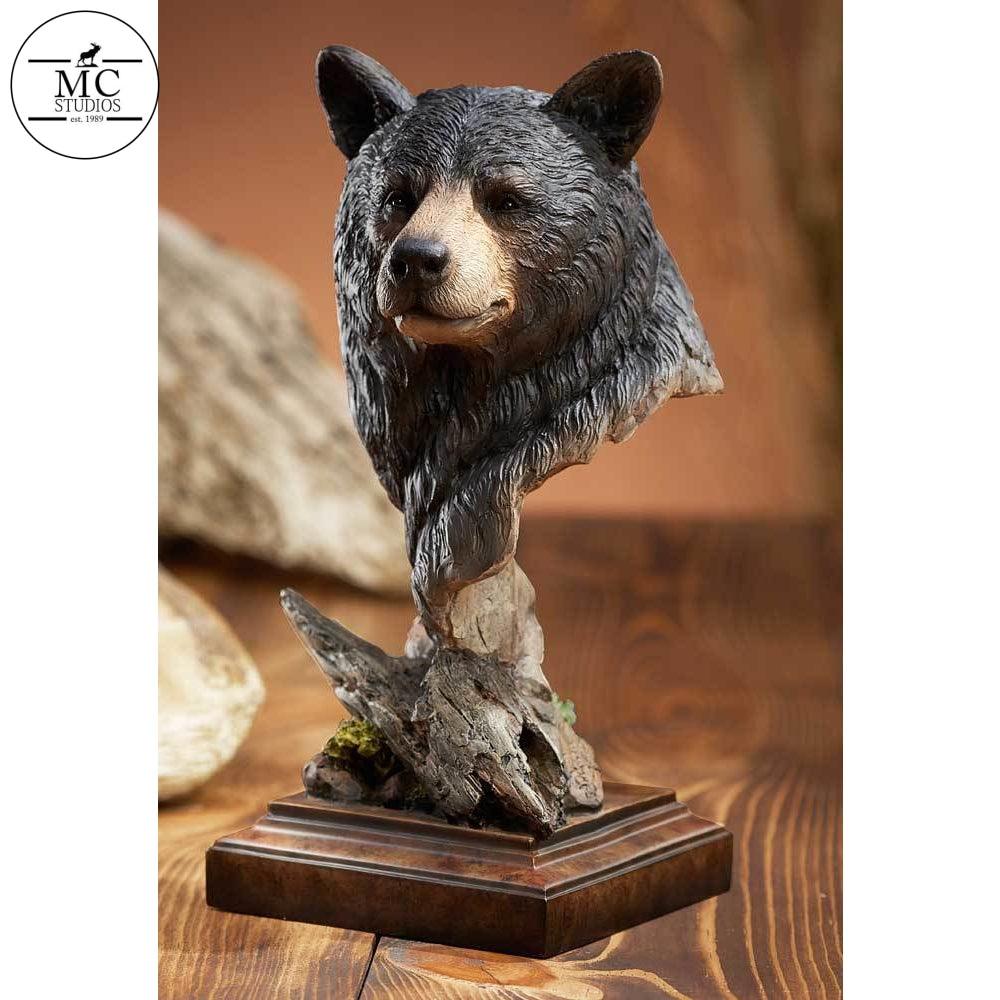 Smokey—Black Bear Mill Creek Sculpture - Wild Wings