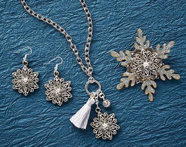 Snowflower Jewelry Collection - Wild Wings