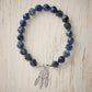 Blue Sodalite Dreamcatcher Bracelet - Wild Wings