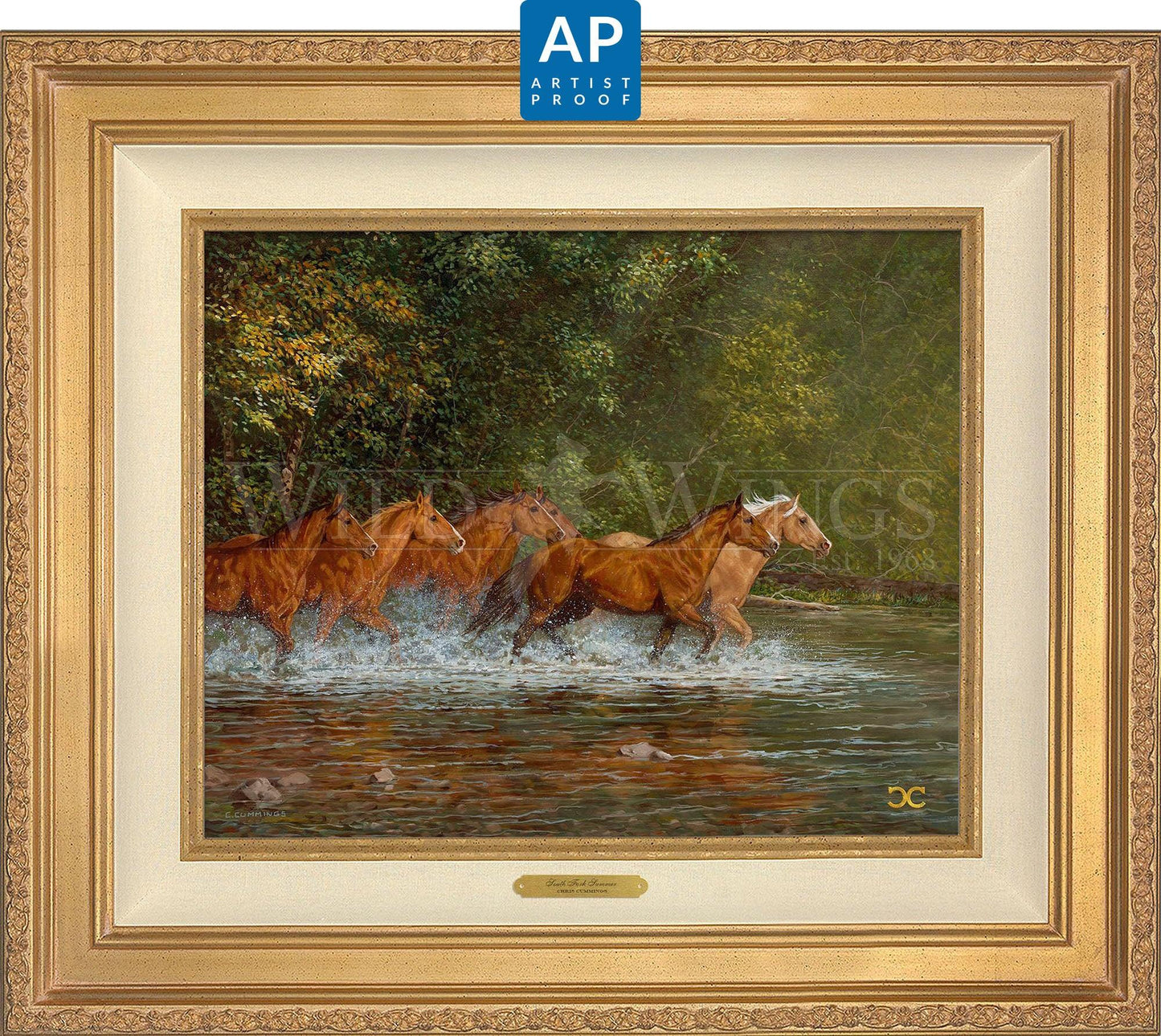 South Fork Summer; Artist Proof Edition (AP) Master Artisan Canvas - Wild Wings