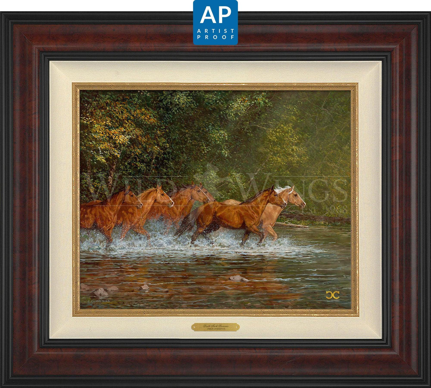 South Fork Summer; Artist Proof Edition (AP) Master Artisan Canvas - Wild Wings