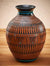Turquoise and Brown Southwest Pottery Vase - Wild Wings