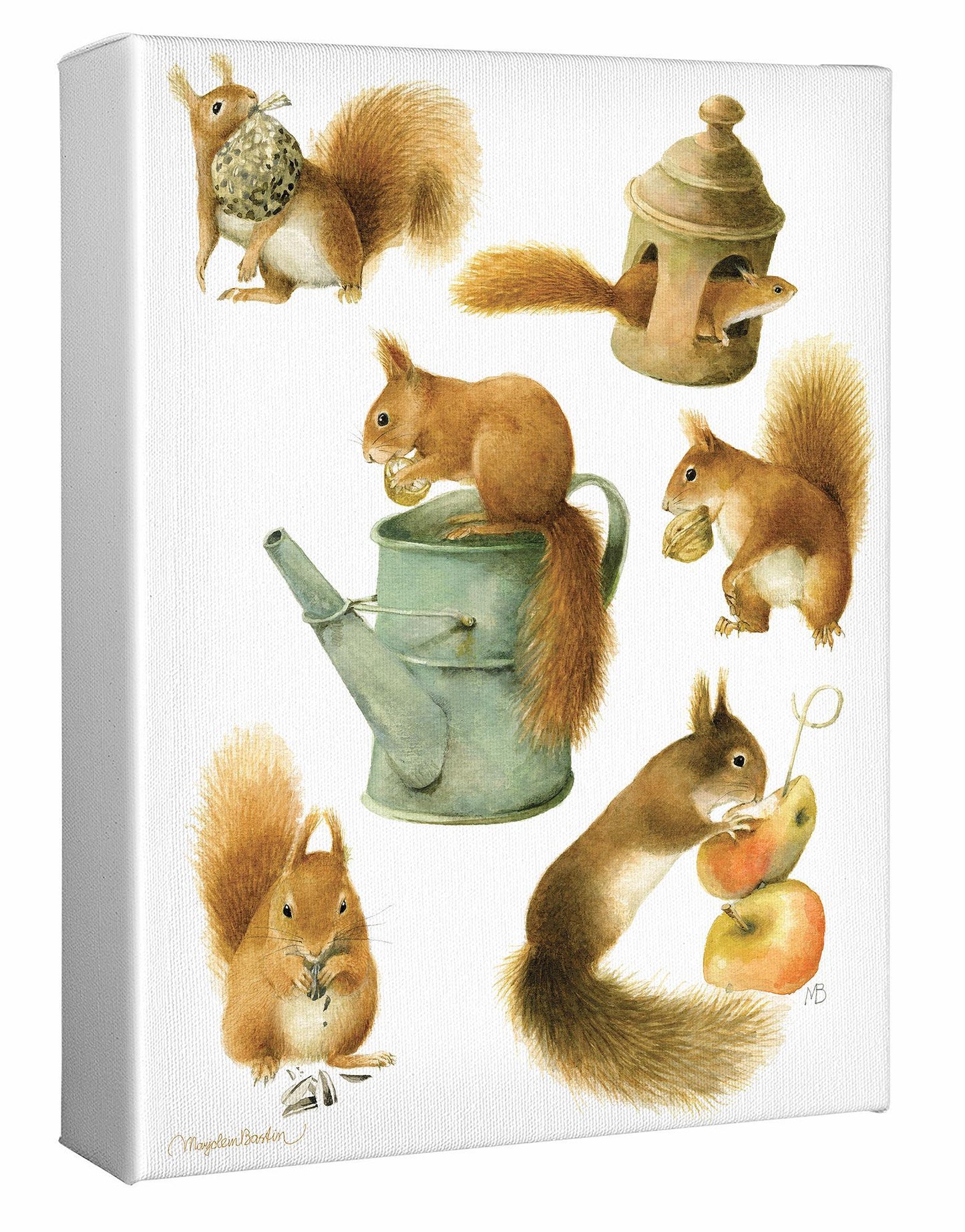Spoiled Squirrels Gallery Wrapped Canvas - Wild Wings