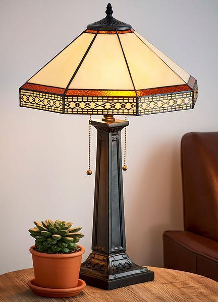 Classic Parlor Tiffany Table Lamp - Wild Wings