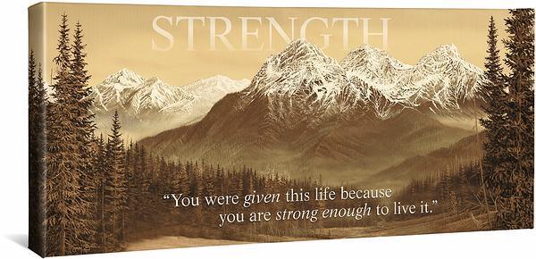 Strength Gallery Wrapped Canvas - Wild Wings