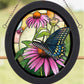 Black Swallowtail - Butterfly Stained Glass Art - Wild Wings