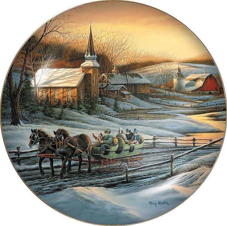 Together for the Season Collector Plate - Wild Wings