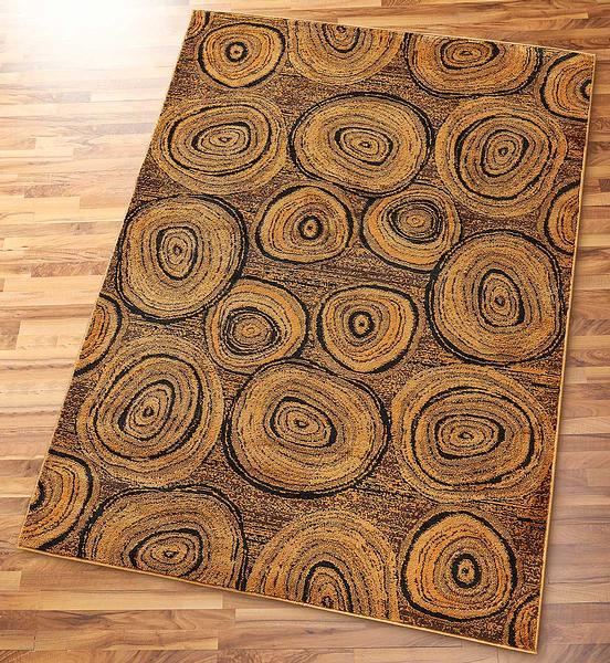 Tree Rings Area Rug Collection - Wild Wings