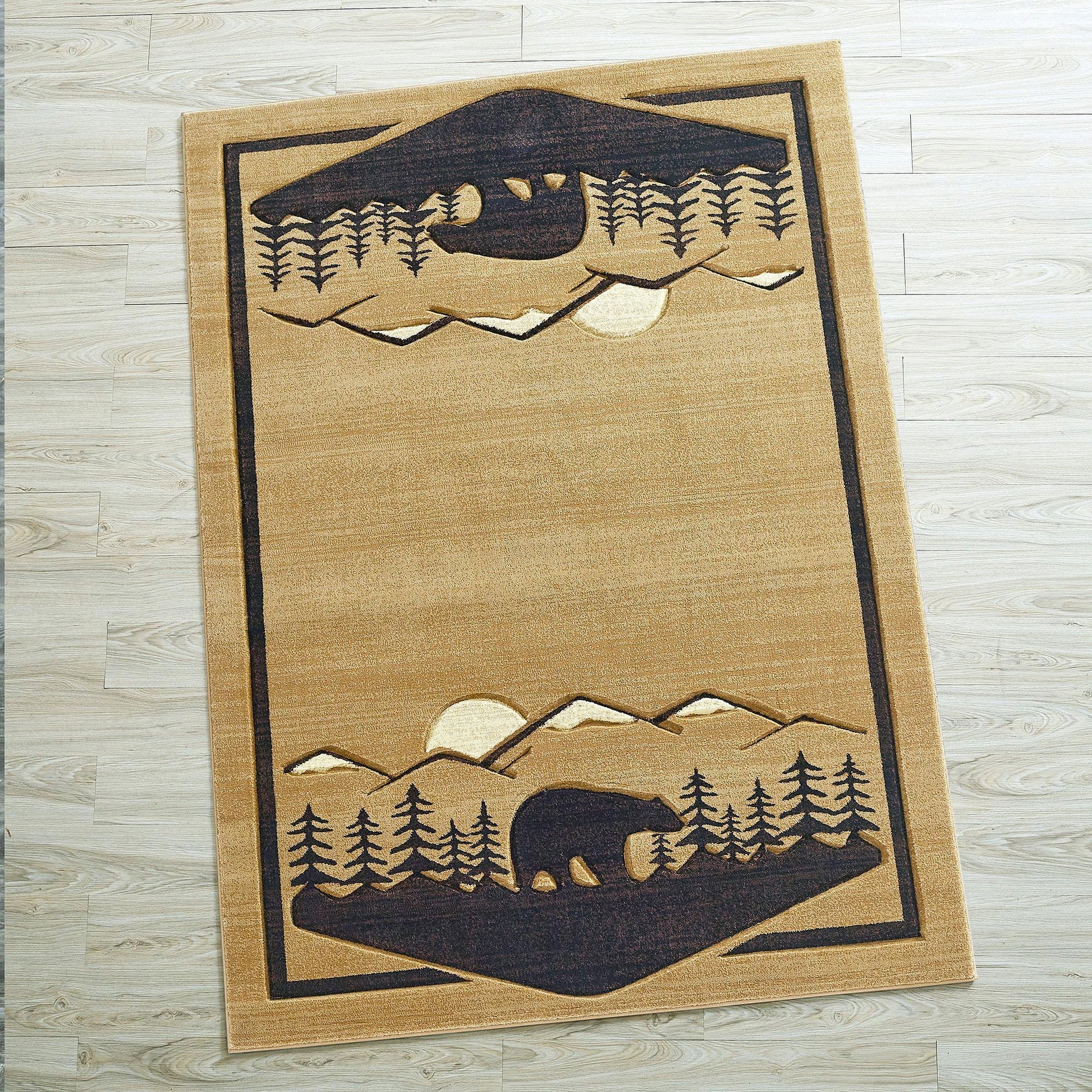 Reach For The Mountains Area Rug - Wild Wings