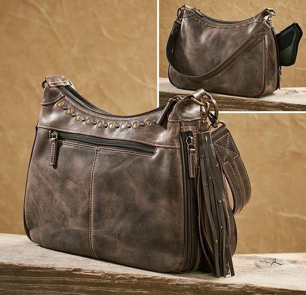 Ultimate Leather Hobo Handbag - Wild Wings