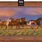 Unbroken—Horses; Standard Numbered Edition (SN) Master Artisan Canvas - Wild Wings