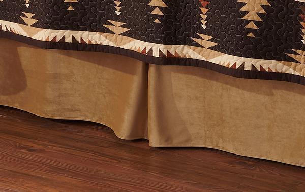 Trading Post Timber Bedskirt (King) - Wild Wings