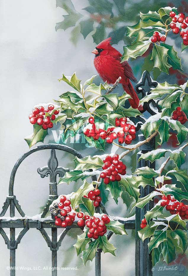 Victorian Seasons; Winter—Cardinal Art Collection - Wild Wings