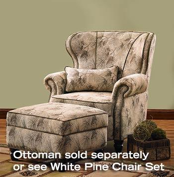 White Pine Dusk Arm Chair - Wild Wings