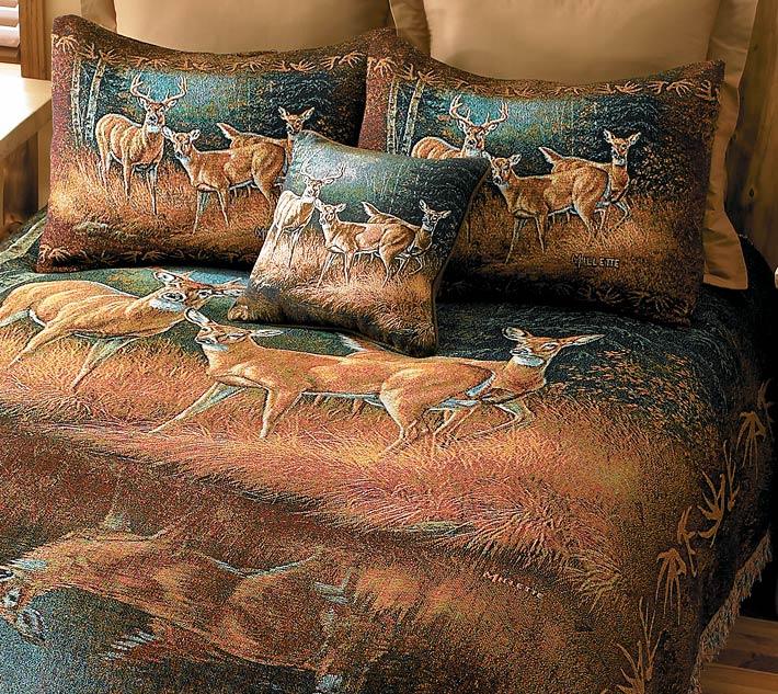Whitetail Reflections Bedding Set (Queen) - Wild Wings