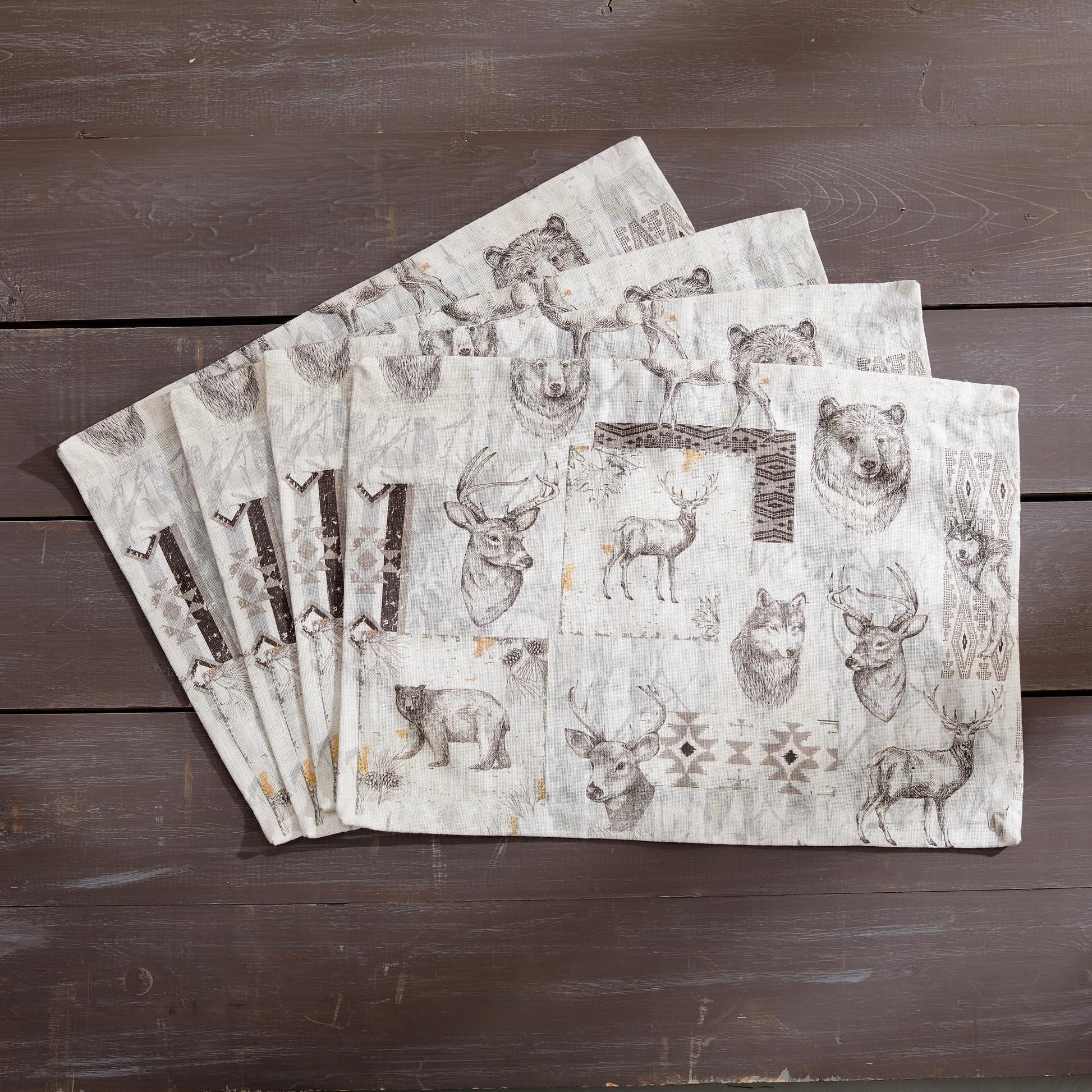 Wild and Free Placemats (Set&nbsp;of&nbsp;4) - Wild Wings