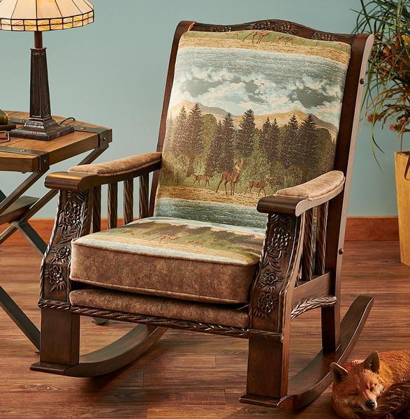 Back Country Scenic Rocking Chair - Wild Wings
