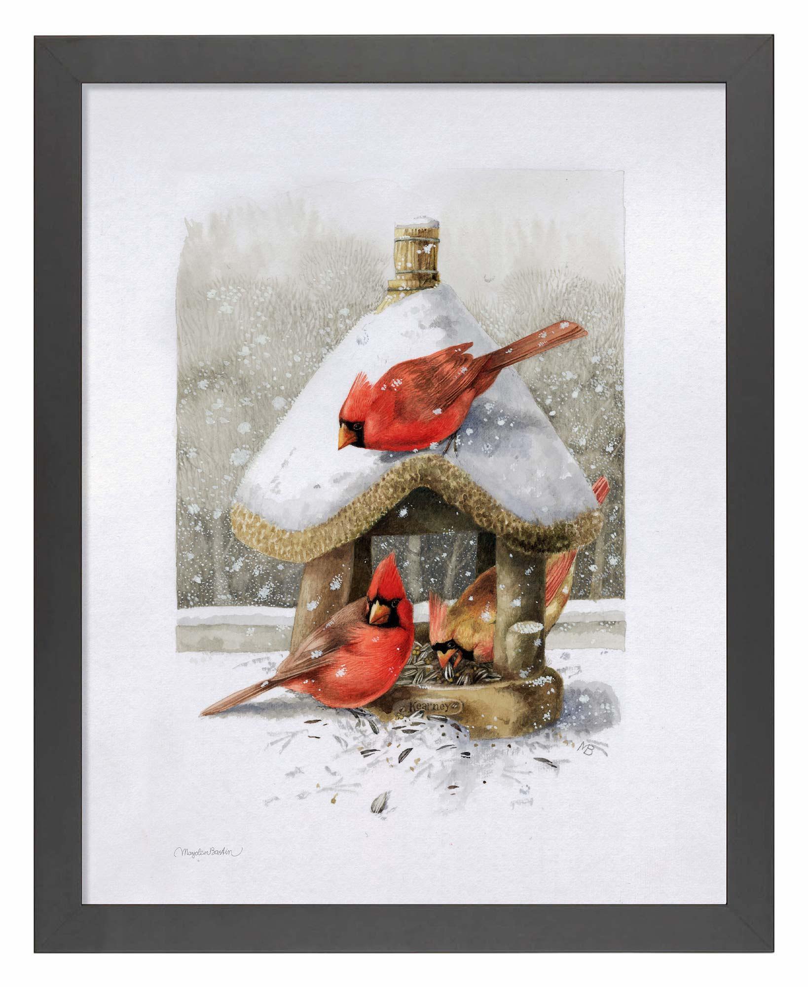 Winter Buffet Art Print - Wild Wings