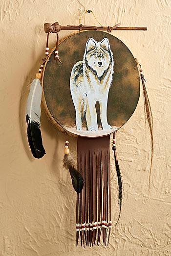 Wolf and Feathers Wall Decor - Wild Wings