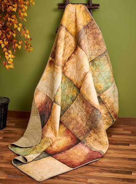 Forest Patch Throw Blanket - Wild Wings