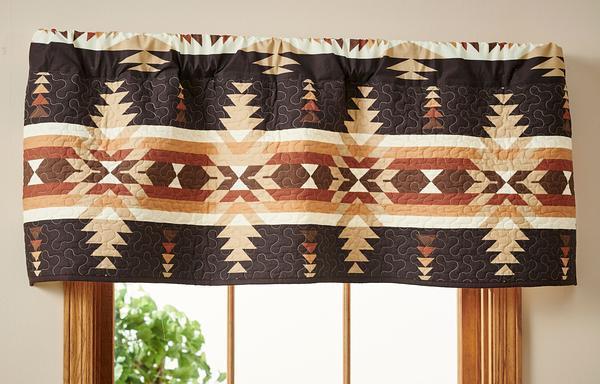 Trading Post Timber Valance - Wild Wings